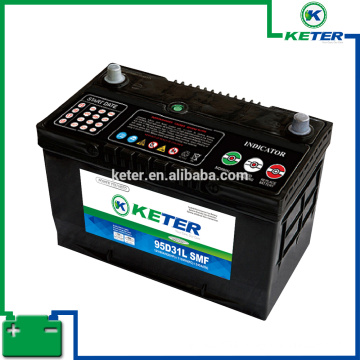 Top quality battery keter brand auto battery from China